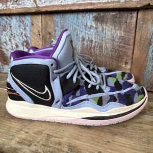 Nike Kyrie Infinity Aluminum Black Blue Sneaker Size 11